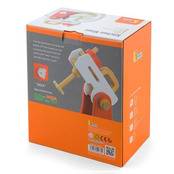 Іграшковий міксер Viga Toys з дерева (50235FSC) 50235FSC фото