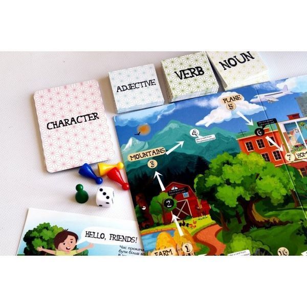 Гра навчальна настільна &laquo;English storytelling&raquo; 2101 Pre-Intermediate (A2) 2101 фото
