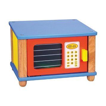 Іграшкова мікрохвильовка Viga Toys з дерева (59709FSC) 59709FSC фото