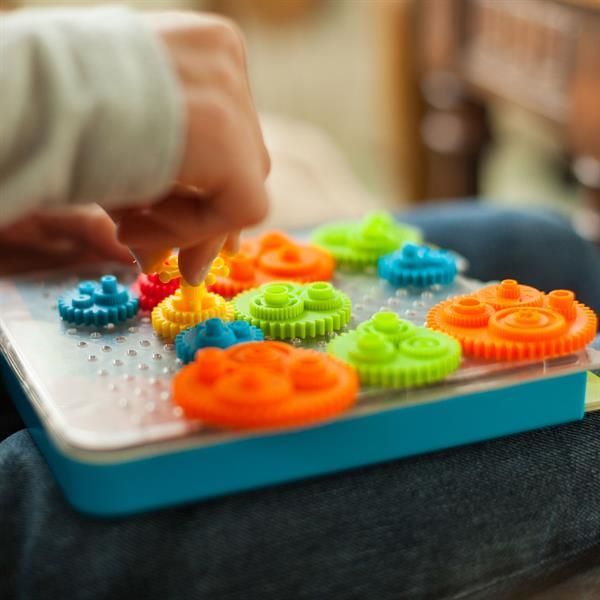 Гра-головоломка Fat Brain Toys Crankity Різнокольорові шестерні (F140ML) F140ML фото