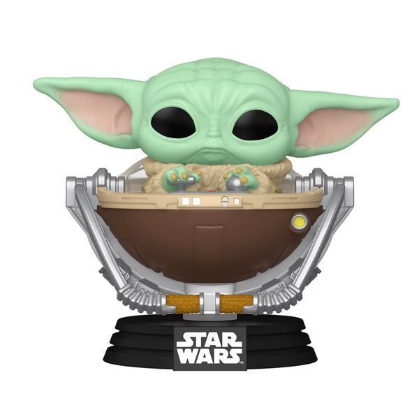 Ігрова фігурка Funko POP! серії Мандалорець - Ґроґу у колясці 90451 фото
