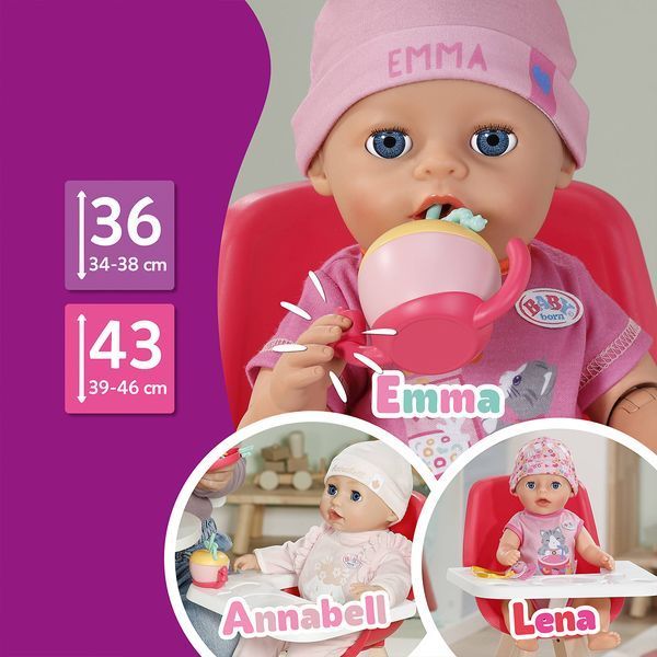 Набір посуду для ляльки Baby Born &ndash; Миле годування 839768 фото
