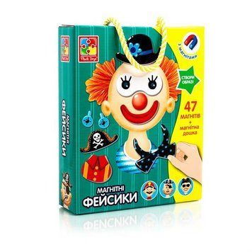 Магнітна гра Vladi Toys Фейсики (VT3702-15) VT3702-15 фото