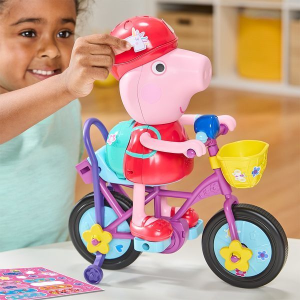 Інтерактивний ігровий набір Peppa &ndash; Пеппа на велосипеді G2177 фото