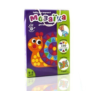 Дитяча мозаїка Vladi Toys Равлик (VT4511-01) VT4511-01 фото
