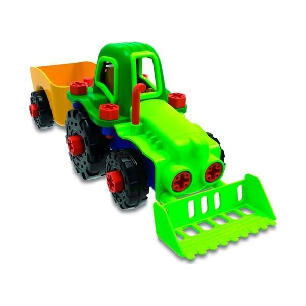 Набір для складання Edu-Toys Трактор з інструментами 29 деталей (JS030) JS030 фото