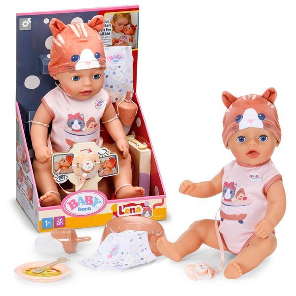 Лялька Baby Born &ndash; Лена у костюмі котика (36 см) 839560 фото