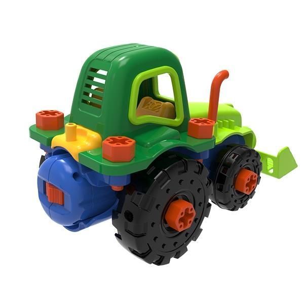 Набір для складання Edu-Toys Трактор з інструментами 29 деталей (JS030) JS030 фото