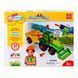 Набір для складання Edu-Toys Трактор з інструментами 29 деталей (JS030) JS030 фото 1