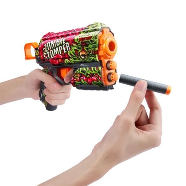 Швидкострільний бластер X-Shot Skins Flux Zombie Stomper 8 патронів (36516A) 36516A фото