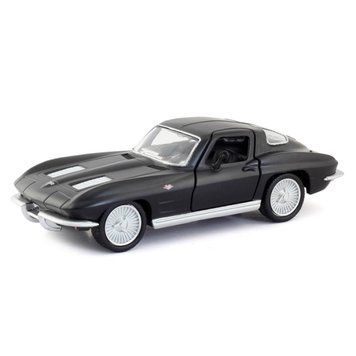 Автомодель - Chevrolet Corvette Split Window 1963 (матовий чорний) 250411U фото
