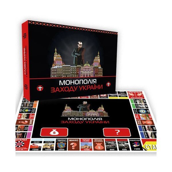 Настільна гра "Монополія Заходу України" PLR-0040 від 2 до 5 гравців PLR-0040 фото