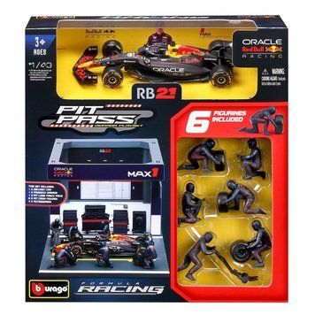 Ігровий набір &ndash; Pit Pass Oracle Red Bull Racing RB21 (2025) (1:43) 18-38459 (#1) фото