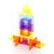 Конструктор Guidecraft Interlox Squares Квадрати, 96 деталей (G16835) G16835 фото 2