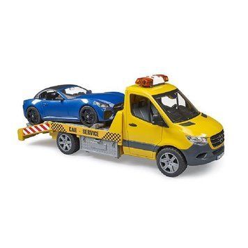 Набір моделей Bruder Евакуатор MB Sprinter з Roadster свет, звук (02675) 02675 фото