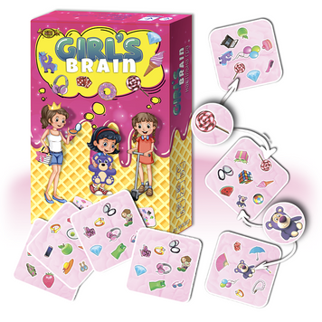 Настільна гра "GIRL'S BRAIN" MKZ0807 MKZ0807 фото