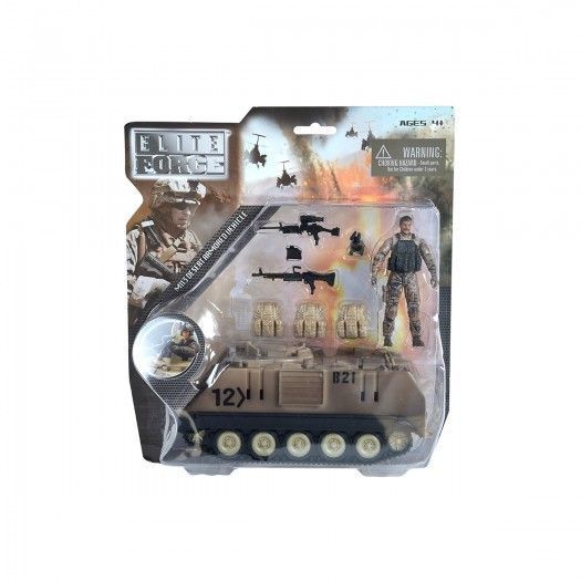 Ігровий набір ELITE FORCE &mdash; Бронетранспортер M113 (БТР, фігурка, аксесуари) 101857 фото