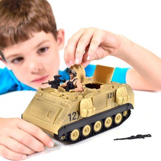 Ігровий набір ELITE FORCE &mdash; Бронетранспортер M113 (БТР, фігурка, аксесуари) 101857 фото