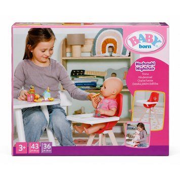 Стільчик для ляльки Baby Born &ndash; Час годування 839744 фото