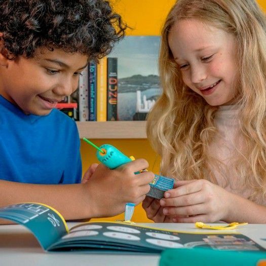 3D-ручка 3Doodler Start Plus для дитячої творчості базовий набір- КРЕАТИВ (72 стрижні) SPLUS фото