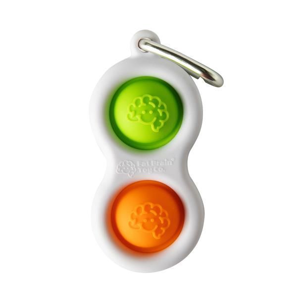 Брелок-антистрес Fat Brain Toys Simpl Dimpl Кнопки 4 кольори в асорт. (F2111ML) F2111ML фото
