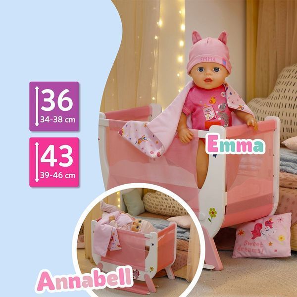 Ліжечко для ляльки BABY born &ndash; Сни Єдинорога 840993 фото