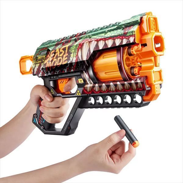 Швидкострільний бластер X-Shot Skins Griefer Beast Out 12 патронів (36561A) 36561A фото