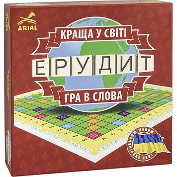 Настільна гра Ерудит. Гра в слова Arial 910107 укр. мовою 910107 фото