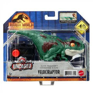 Ігрова фігурка Jurassic World Дрессований велоцираптор 15 см зі звуком зелений (GYN41-GYN38) GYN41 GYN38 фото