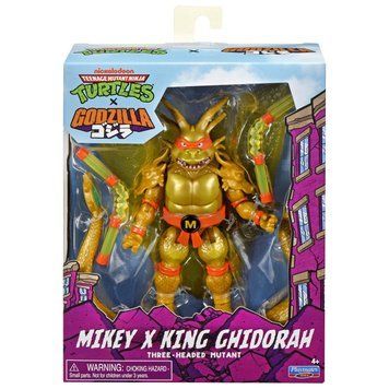 Фігурка TMNT x Godzilla &ndash; Майкі в образі Короля Гідори 84673 фото