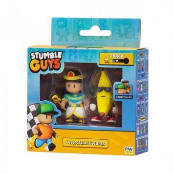 Набір колекційних фігурок Stumble Guys - Клеопатра та Банан SG2015-4 фото