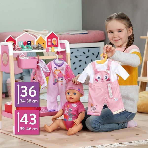 Ігровий набір Baby Born &ndash; Стильна стійка для одягу 839799 фото