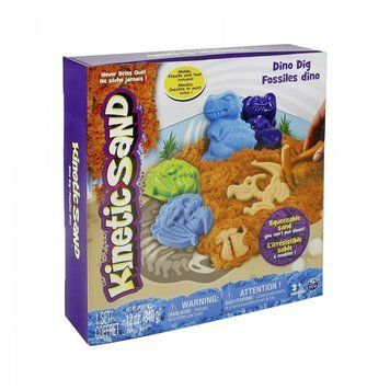 Пісок Для Дитячої Творчості - Kinetic Sand Dino (Блакитний, Коричневий) 71415Dn фото