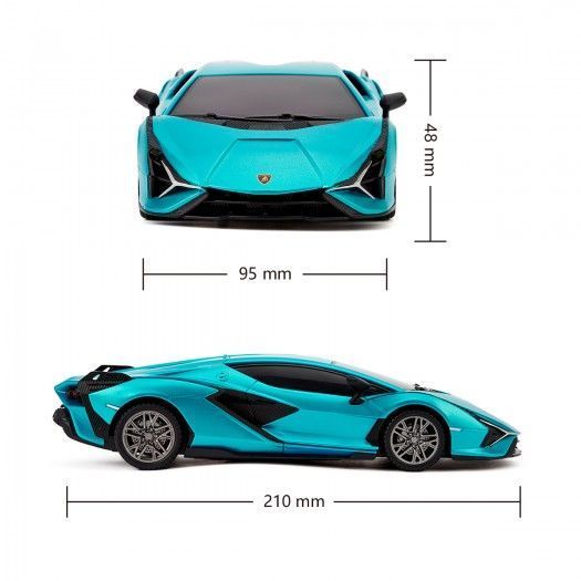 Автомобіль KS Drive на р/к - Lamborghini Sian (1:24, синій) 124GLSB фото