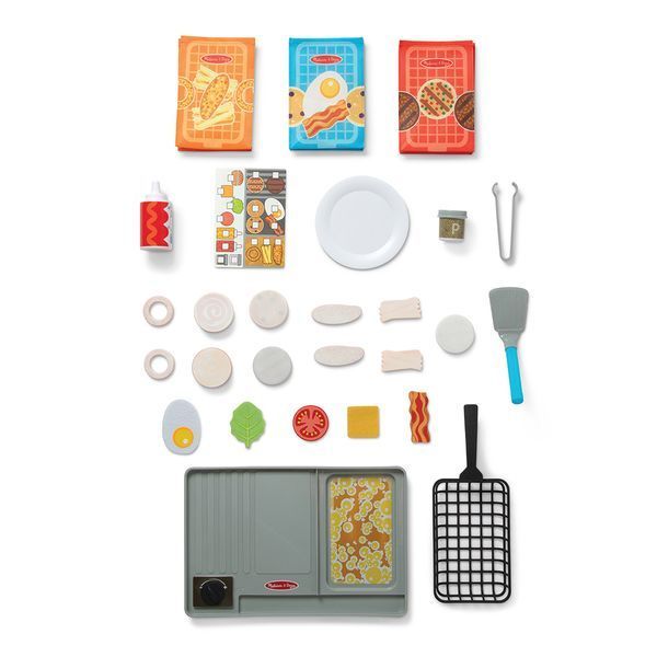 Melissa & Doug. Water WOW: Ігровий набір &laquo;Набір для грилю&raquo; SM93239/6074893 фото