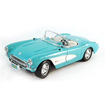 Автомодель Maisto 1957 Chevrolet Corvette 1:24 блакитний (31275 lt. blue) 31275 lt. blue фото