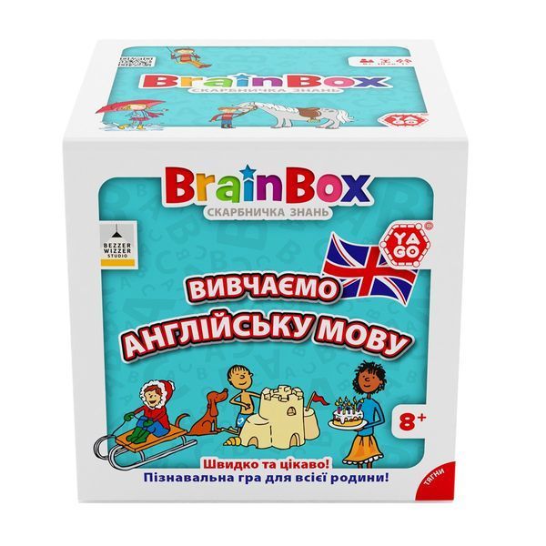 Пізнавальна гра - BrainBox Вивчаємо англійську мову BZZBRLLE01UA фото