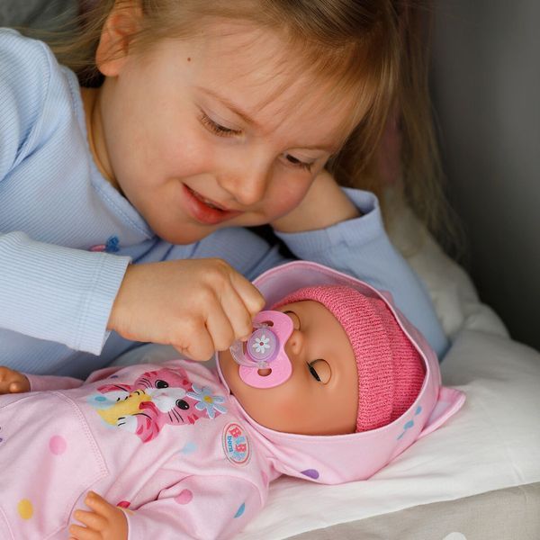 Лялька Baby Born серії Click & Play &ndash; Емма в костюмі з вушками (43 см) 841020 фото