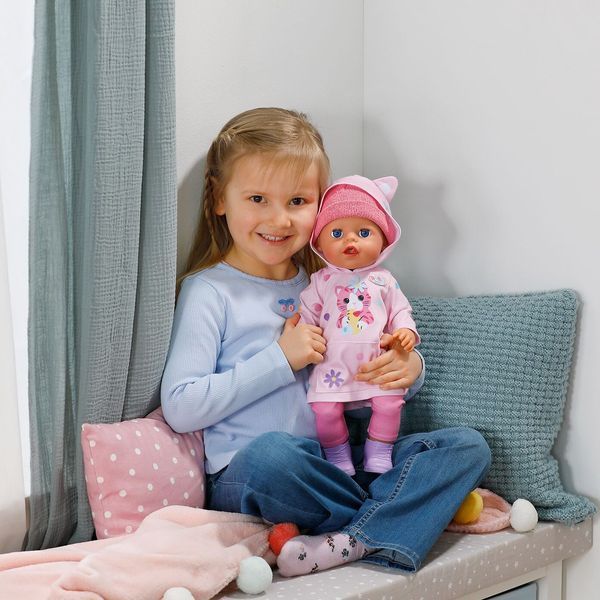 Лялька Baby Born серії Click & Play &ndash; Емма в костюмі з вушками (43 см) 841020 фото