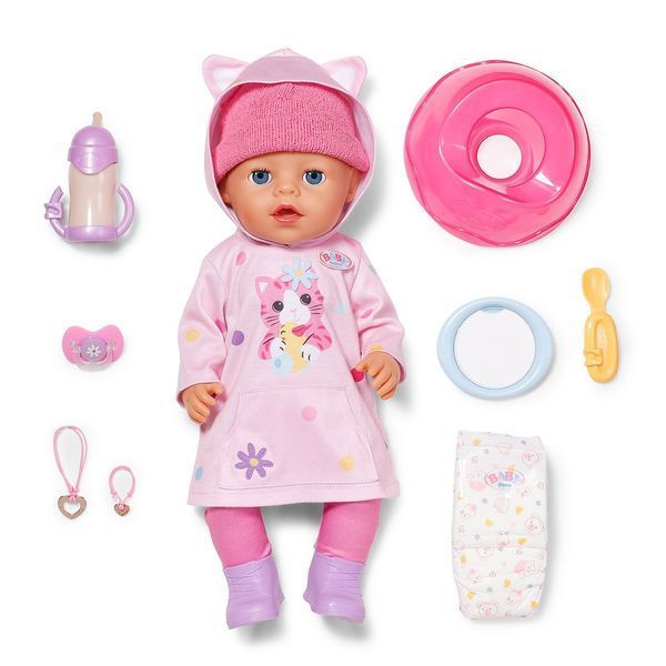 Лялька Baby Born серії Click & Play &ndash; Емма в костюмі з вушками (43 см) 841020 фото