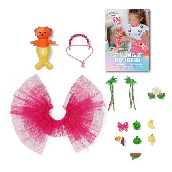 Лялька Baby Born серії Glam Up &ndash; Русалонька Саншайн (28 см) 871782 фото