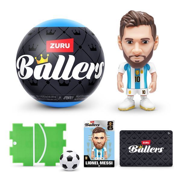 Фігурка-сюрприз футболіста у капсулі Zuru Ballers FIFA Global серія 1 (Z77792) Z77792 фото
