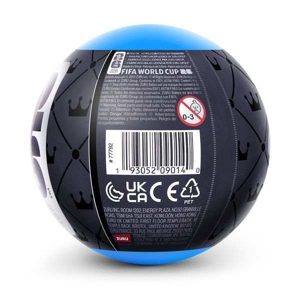 Фігурка-сюрприз футболіста у капсулі Zuru Ballers FIFA Global серія 1 (Z77792) Z77792 фото