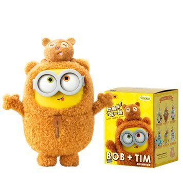 Колекційна м'яка іграшка-сюрприз з кільцем РOP TOP 52Toys серії Bob & Tim - Посіпаки 25ZB301XHRTJ001 фото