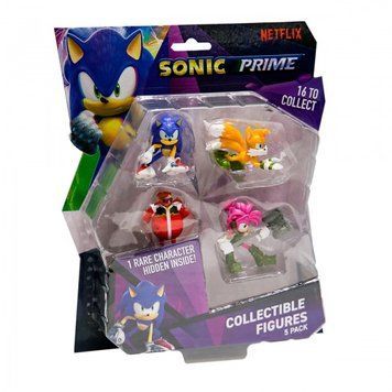 Набір ігрових фігурок Sonic Prime &ndash; Пригоди Емі SON2040C фото