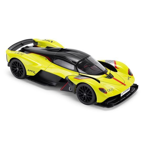 Автомодель - Aston Martin Valkyrie (жовтий, 1:18) 250937AMVKLG фото