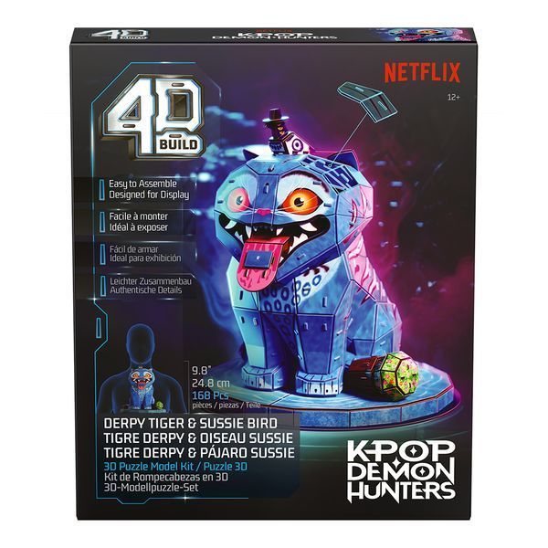 3D-пазл 4D Build Кейпоп-мисливці на демонів Тигр Дерпі та сорока Сюзі (SM47184/6077589) SM47184/6077589 фото