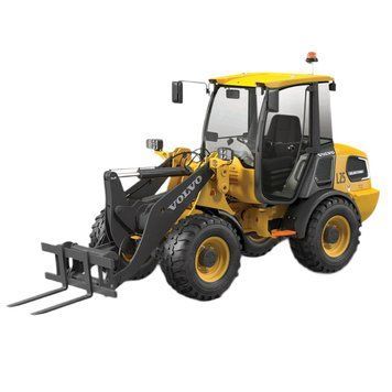 Автомодель серії Construction - Навантажувач Volvo L25 з вилами 18-32090 фото