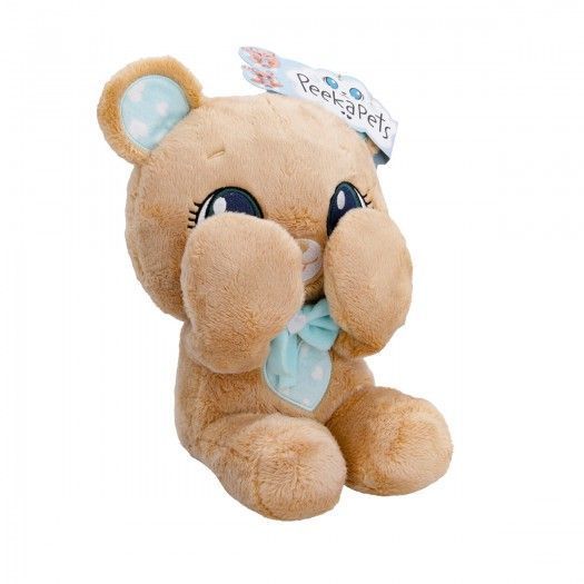 М&rsquo;яка іграшка Peekapets &ndash; Коричневий ведмедик 907867 фото