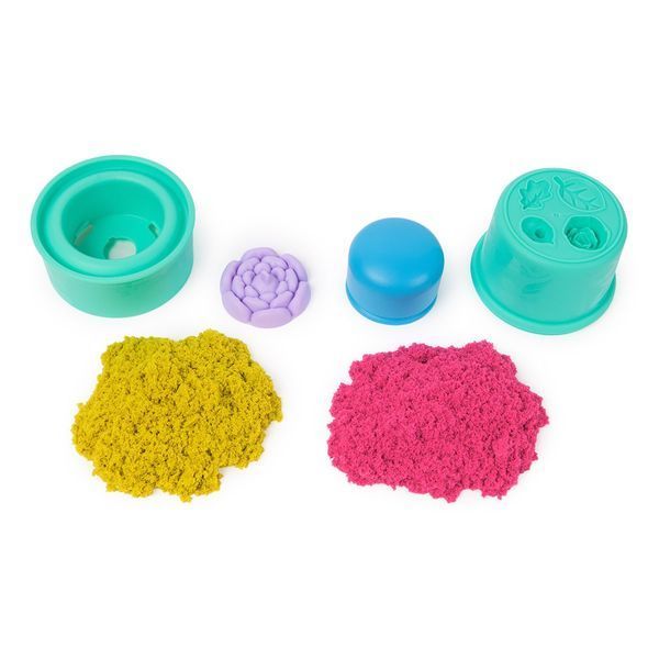 Набір піску для творчості - Kinetic Sand Казкові Квіти 71677 фото